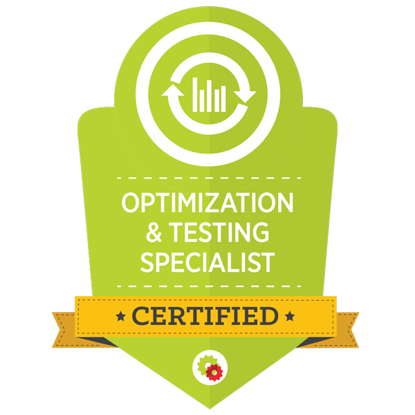 Certified Optimization & Testing Specialist Certified Optimization & Testing Specialist